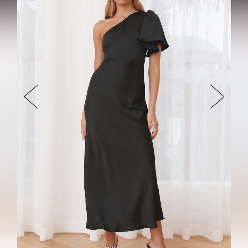 Satin Maxi Dress